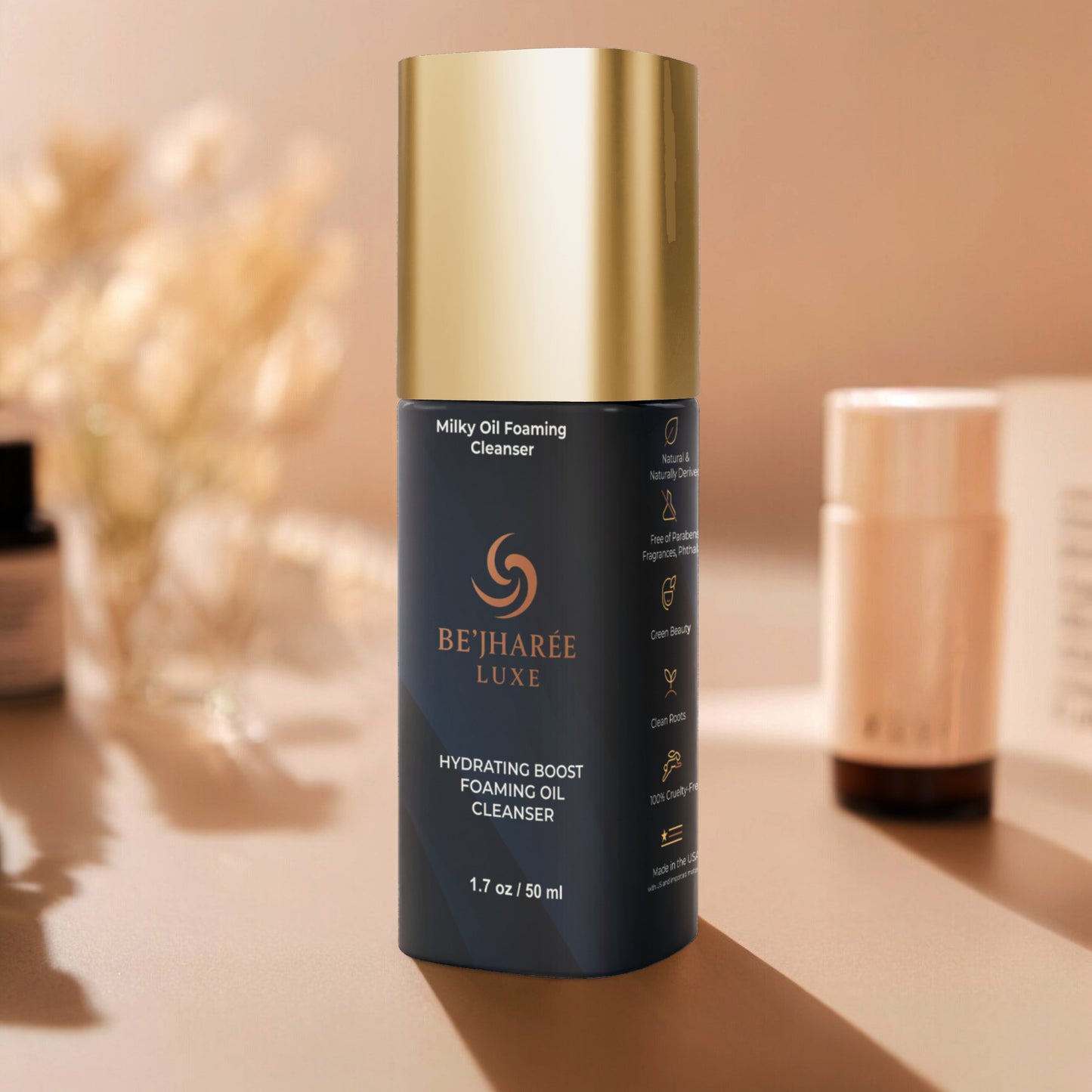 Milky Oil Foaming Cleanser Gold Cap