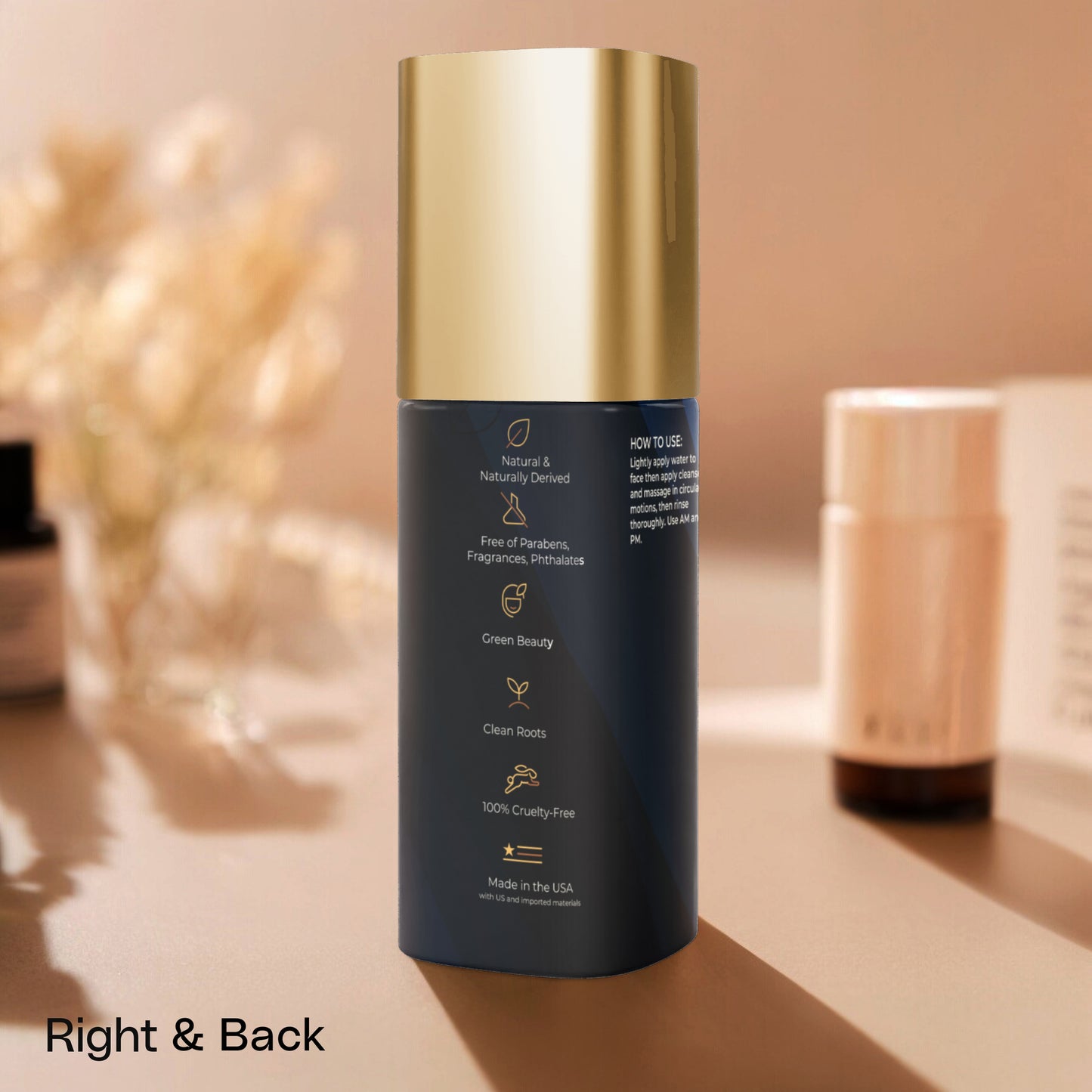 Milky Oil Foaming Cleanser Gold Cap