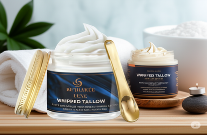 Whipped Grass-Fed Tallow Balm with Vanilla Bean