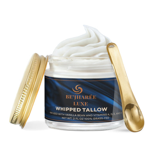 Whipped Grass-Fed Tallow Balm with Vanilla Bean